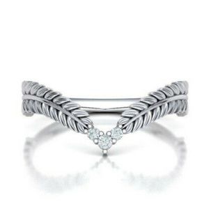 925 sterling silver cute ring